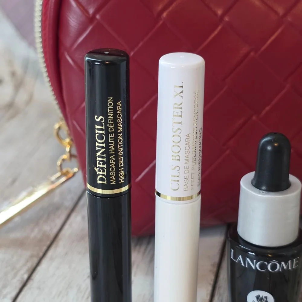 Women's Lancôme Makeup Set of 7, travel size NWOT